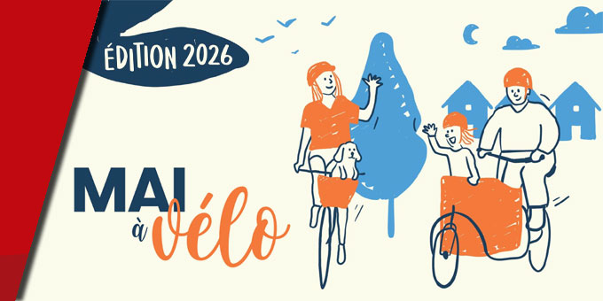 Mai à vélo