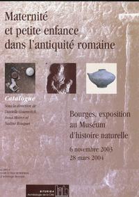 Maternité et petite enfance dans l’Antiquité romaine.