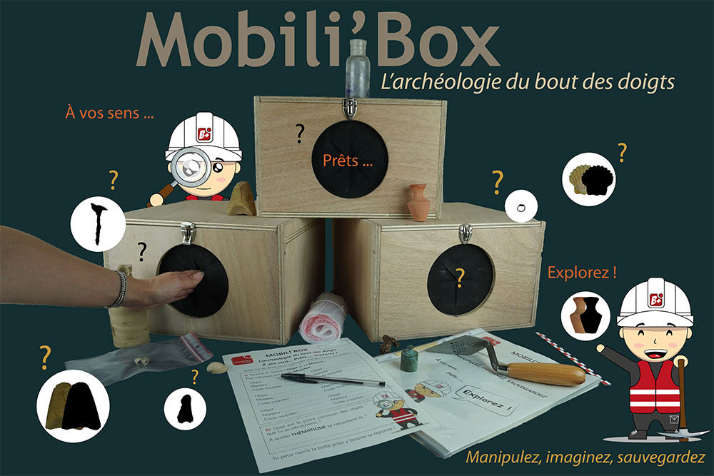 Mobili’Box : L’archéologie du bout des doigts