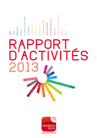 Rapport d'activités 2013